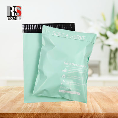 LDPE Plastic Poly Auto Mailer Bag Fan Folded Mailing Bags On A Roll Customized Size