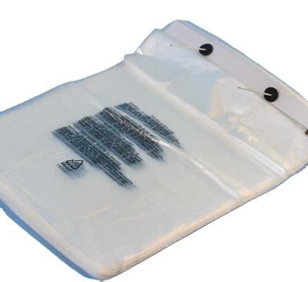 Wicketed LDPE Plastic Poly Bag Customized For Internal Shipping And Mailing
