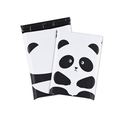 Gravure Printing Fan Folded Auto Bags Pre Opened Poly Mailer Bag For Shipping