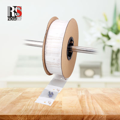 Plastic Automatic Bagger Bag LDPE Poly Packaging Bags For Mobile Phone Accessories