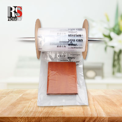 Plastic Automatic Bagger Bag LDPE Poly Packaging Bags For Mobile Phone Accessories