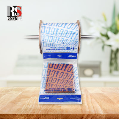 Perforated Auto Bag Pre Opened Custom Printed Plastic For Automatic Heat Sealing