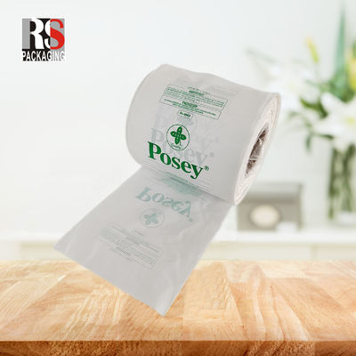 Auto Line Plastic Perforated Packaging Bags 5 Inch X 7 Inch Custom Printed