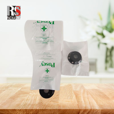 Auto Line Plastic Perforated Packaging Bags 5 Inch X 7 Inch Custom Printed