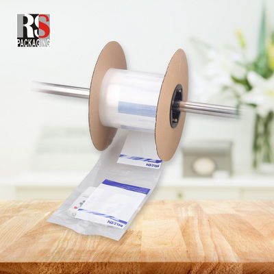 Plastic Pre Opened Poly Bags On A Roll Fan Folded Perforated Auto Bags