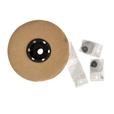 Pink LDPE Plastic PE Anti Static Pre Opened Bags Gravure Printing For Auto Packing