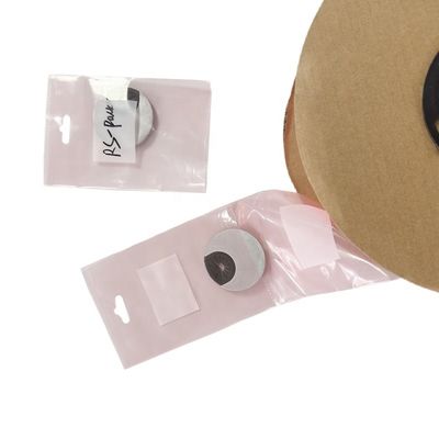 2 Inch Mini Pre Opened Auto Bags In Roll LDPE Poly Small Plastic Packaging Bag