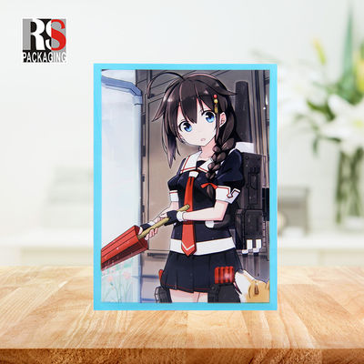 Opp Plastic Cardboard Hard Game Card Sleeves Clear Trading Card Plastic Sleeves