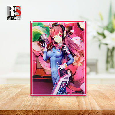 Opp Plastic Cardboard Hard Game Card Sleeves Clear Trading Card Plastic Sleeves