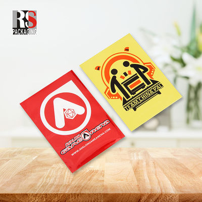 Plastic Poly Trading Card Protector Sleeves Standard Size Custom Logo For Business Gift