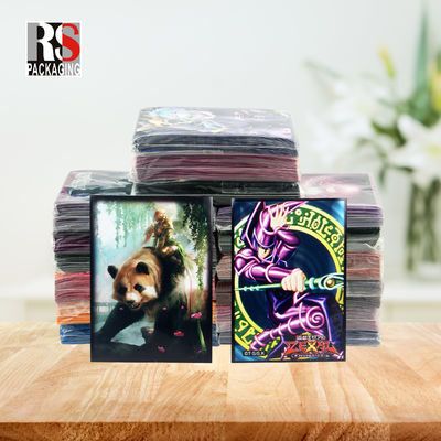 Hot Stamping Gaming Card Sleeves Protection PP Custom Card Protector Sleeves