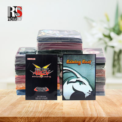 Hot Stamping Gaming Card Sleeves Protection PP Custom Card Protector Sleeves
