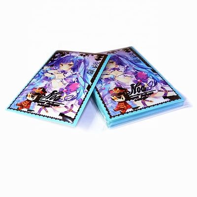 Waterproof PP Clear Plastic Business Card Protectors For Organization And Protection