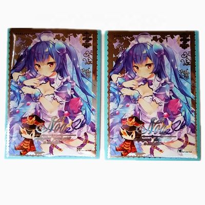 Waterproof PP Clear Plastic Business Card Protectors For Organization And Protection