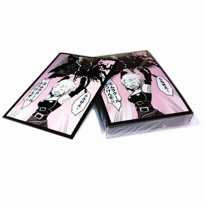 Standard Poly Game Card Protector Sleeves Packaging Bags Customized Printing