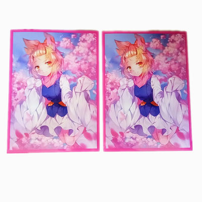 Clear Customized Plastic MTG Card Sleeves TCG Yugioh Trading Card Protectors