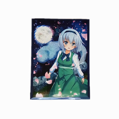 Transparent PP Clear Plastic Card Sleeve For Hologram Game Protector Card