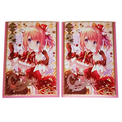 PVC Hard Plastic Top Loader Trading Card Protectors Double Sided Transparent