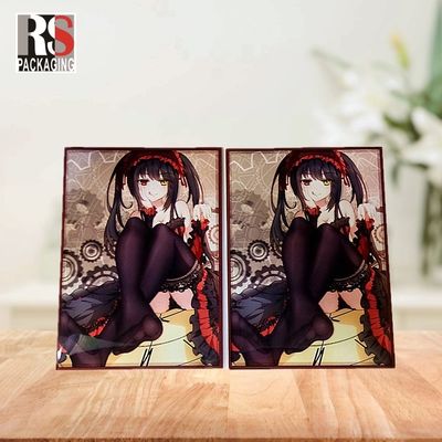 Sturdy Thicker Board Game Card Protectors PP Trading Card Hard Sleeves Standard Size