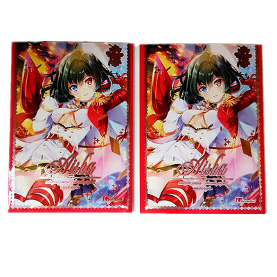 66x91 Trading Key Card Sleeves PP Sport Business Card Holder Sleeves Customized