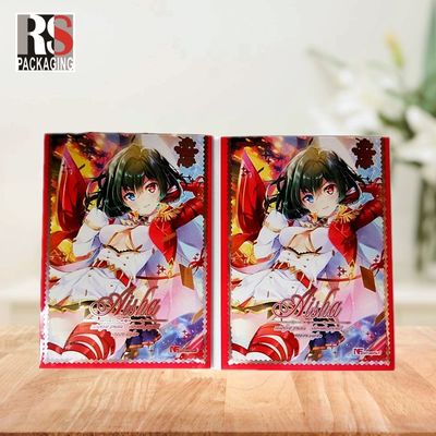 66x91 Trading Key Card Sleeves PP Sport Business Card Holder Sleeves Customized