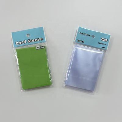Soft Clear Card Protector Sleeves For Game Sports Trading Card Storage