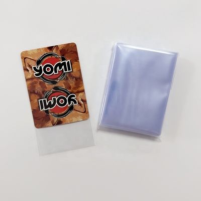 Antistatic Clear Soft Plastic Card Holder Sleeves For Game Trading Cards Protection