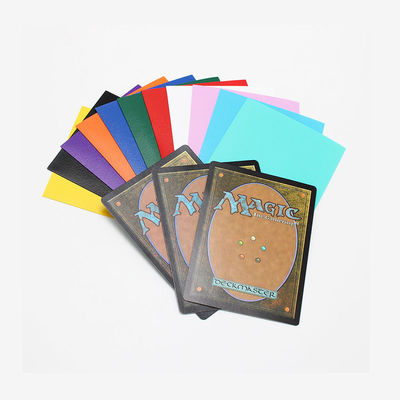 50 / 60 / 100 Pcs Black Card Sleeves Toploaders For Trading Card Sealing Handle Top Open