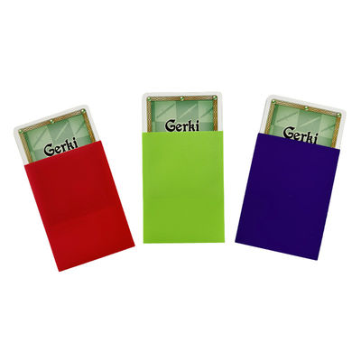Soft Double Laser Waterproof Toploader For 100PCS Custom Art Printed Sport Card Sleeves