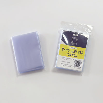 Customized Hologram Set Of 100 Inner Card Sleeves For Game Card Protection And Drawder