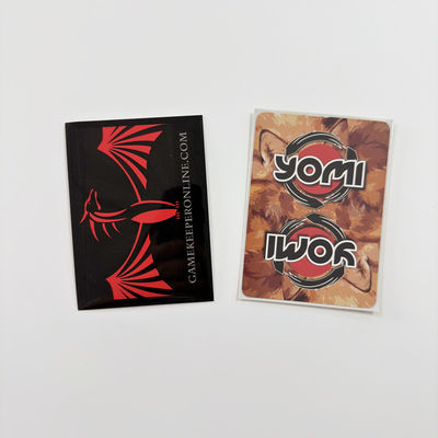 Glossy Matte Gaming Custom Card Protector Sleeves 50 / 60 / 100pcs Per Pack