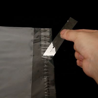 Durable Plastic Poly Bag For Clothes Self Adhesive Seal Bag LDPE Material Structure