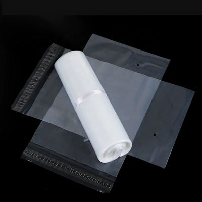 Durable Plastic Poly Bag For Clothes Self Adhesive Seal Bag LDPE Material Structure