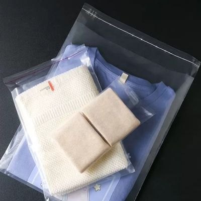 Durable Plastic Poly Bag For Clothes Self Adhesive Seal Bag LDPE Material Structure