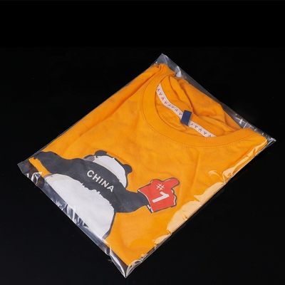 Durable Plastic Poly Bag For Clothes Self Adhesive Seal Bag LDPE Material Structure