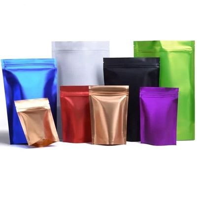 Zipper Seal Printed Poly Bag Stand Up Pouch Plastic Socks Packaging Bag Moisture Proof