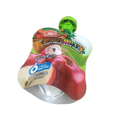 Spout Pouch BAP Free Baby Food Packaging Bag Liquid Juice Drink Pouch With Screw Cap