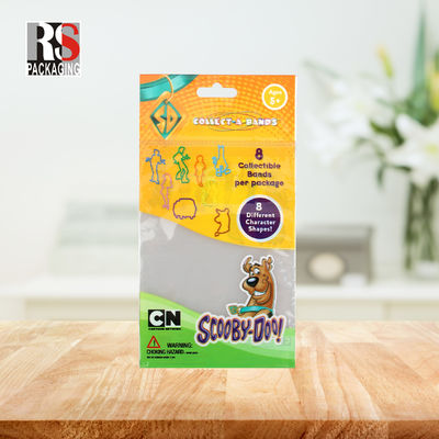 Food Snacks Packaging Stand Up Pouch Disposable OPP Poly Plastic Header Bags