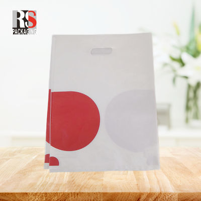 Durable Eco Friendly Recyclable Plastic T Shirt Bags With Flat Perforated Handles