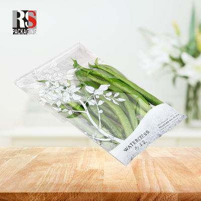 Clear Micro Perforated Bag Fresh Vegetable Plastic Packaging Bags Customized