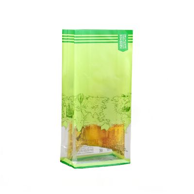 Plastic Flat Bottom Bag Packaging Bopp Opp Clear Cellophane Packaging Bags For Candy