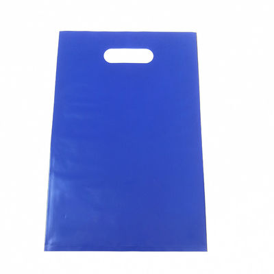 Customized Color Small Plastic Handle Shopping Bag For Strong Poly Plastic Packaging