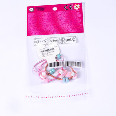 Resealable Opp Header Bag Self Adhesive Opp Bag Packing For Disposable Package