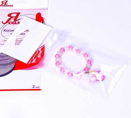 Resealable Opp Header Bag Self Adhesive Opp Bag Packing For Disposable Package