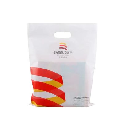 Die Cut Handle LDPE Shopping Bag Eco Friendly Recyclable Groceries Plastic Bags