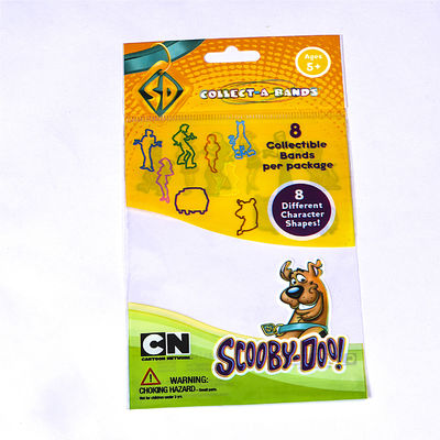 Resealable Custom Printed Packing Bags Stationery Small Gift Packing Bags With Header