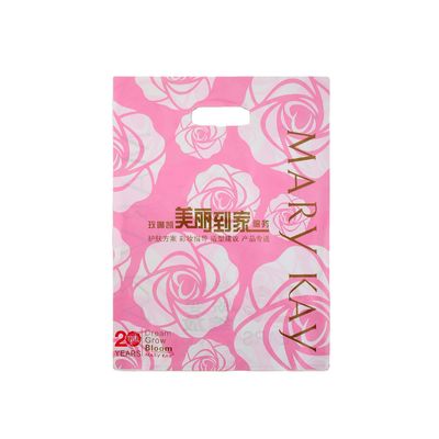 Die Cut Handle LDPE Shopping Bag Eco Friendly Recyclable Groceries Plastic Bags