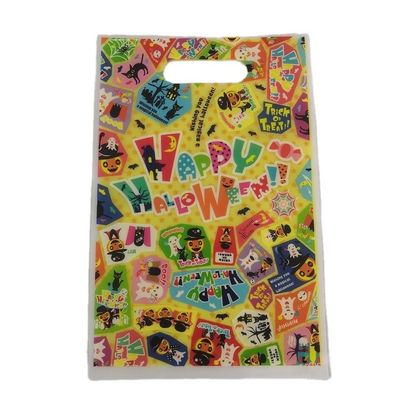 Die Cut Handle LDPE Shopping Bag Eco Friendly Recyclable Groceries Plastic Bags