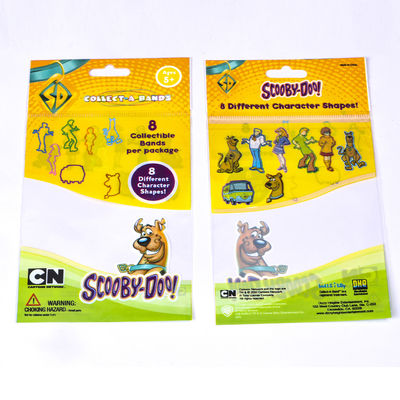 Resealable Custom Printed Packing Bags Stationery Small Gift Packing Bags With Header