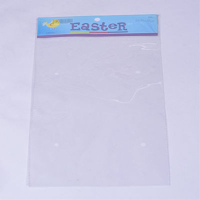 Gift Craft Industrial Opp Header Bag Self Adhesive Reusable Clear Opp Packaging Bag